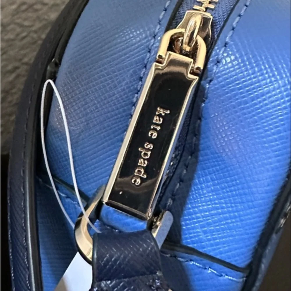 NWT Kate Spade Staci Butterfly Sky Printed Mini Camera Bag‎ Blue Multi